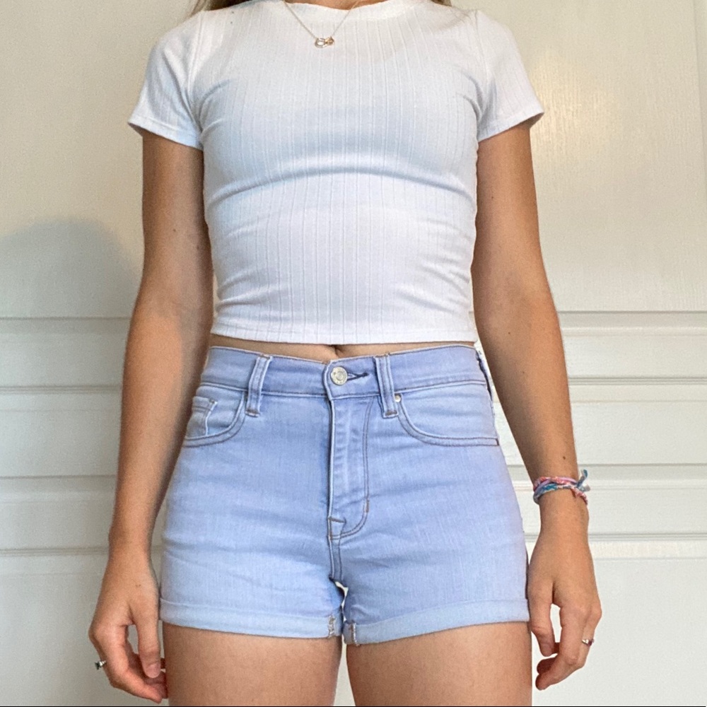 PacSun Denim Jean Shortie Shorts